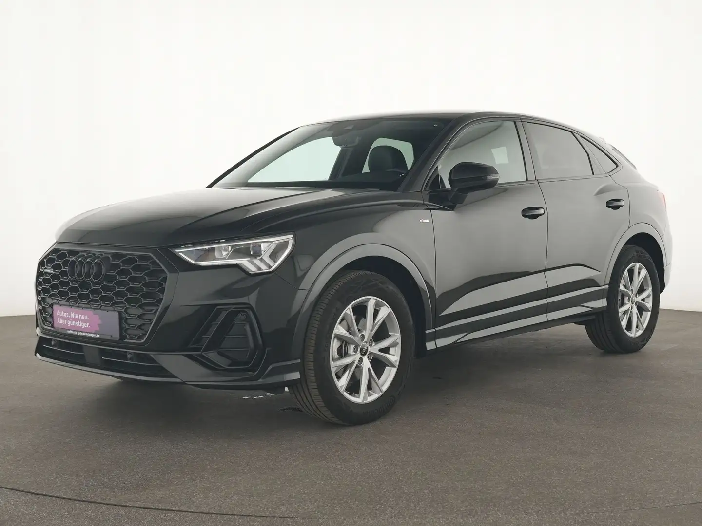Audi Q3 Sportback S-Line Assistenz|AHK|R-Kam|Key|Navi+ Schwarz - 2