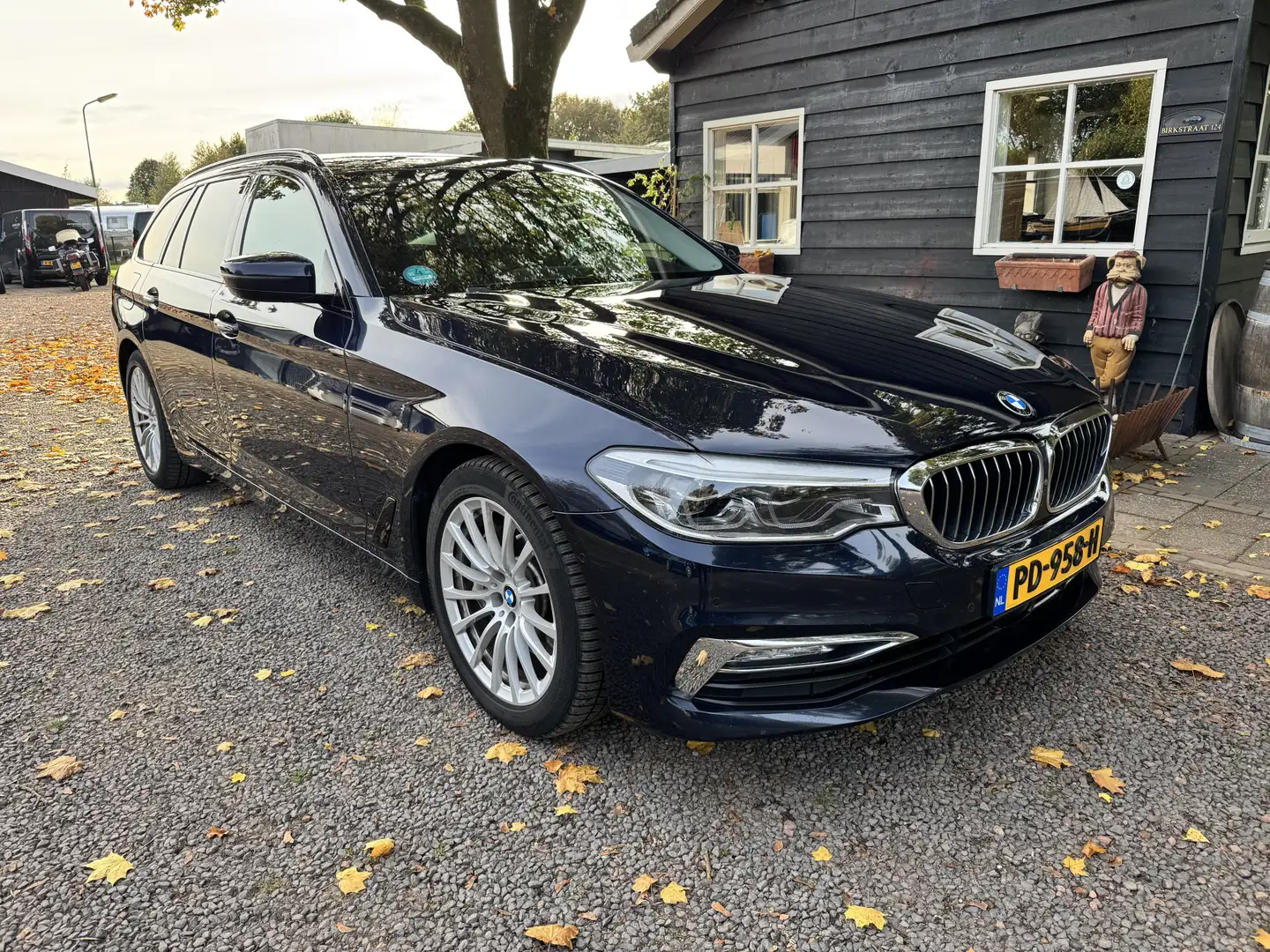 BMW 540 5-serie Touring 540i xDrive High Executive Bleu - 1