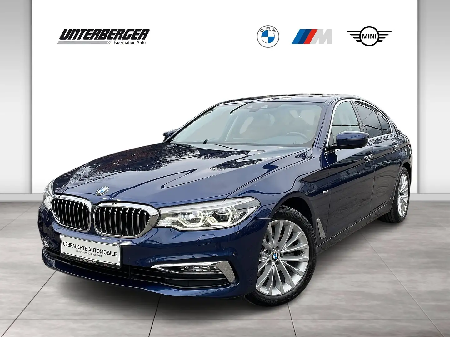 BMW 520 d xDrive Luxury Line // HiFi // Glasdach // Integr Blau - 1