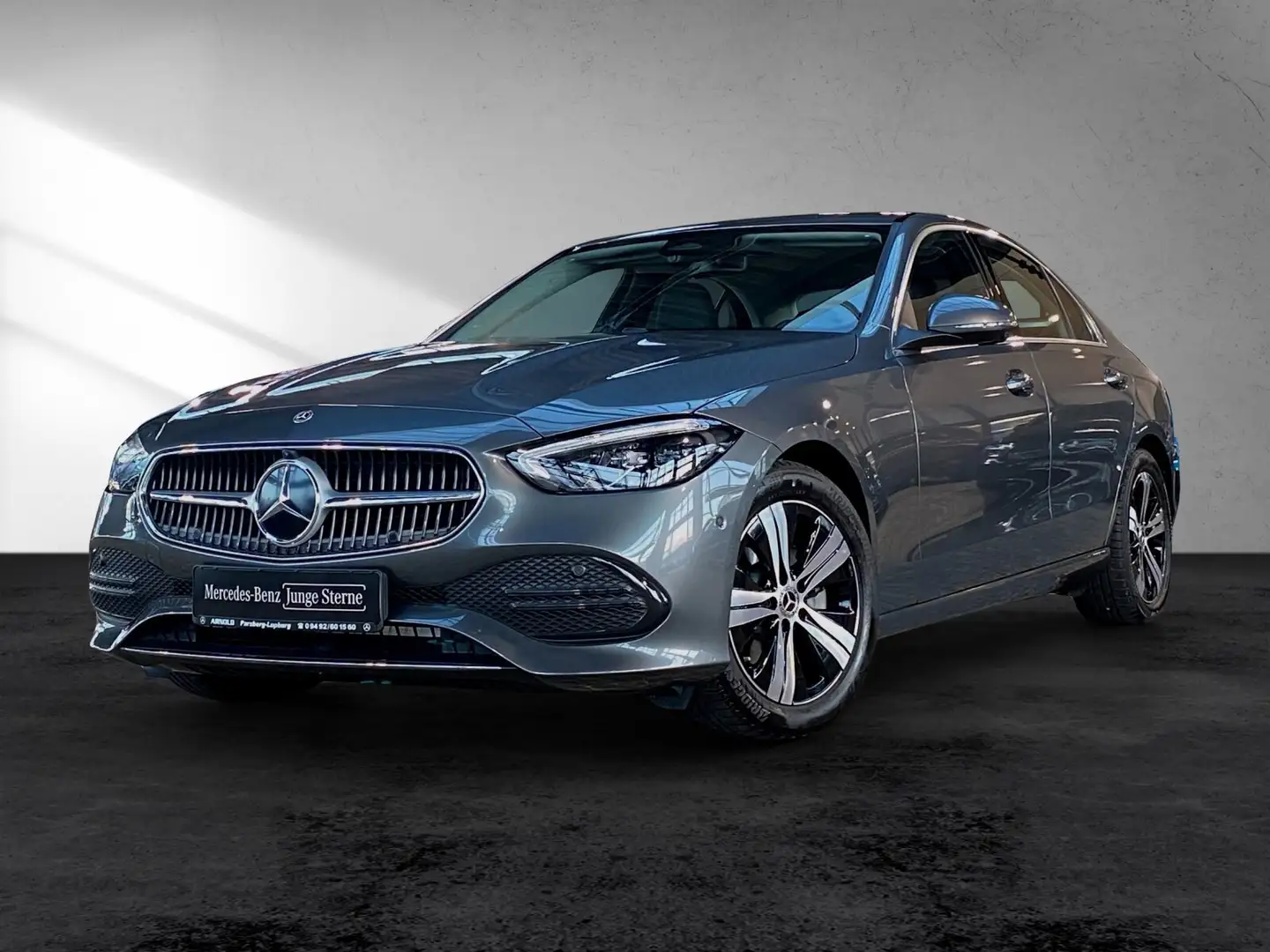 Mercedes-Benz C 180 C 180 Avantgarde 360° Winter-P. LED Navi Sitzh. Grau - 2