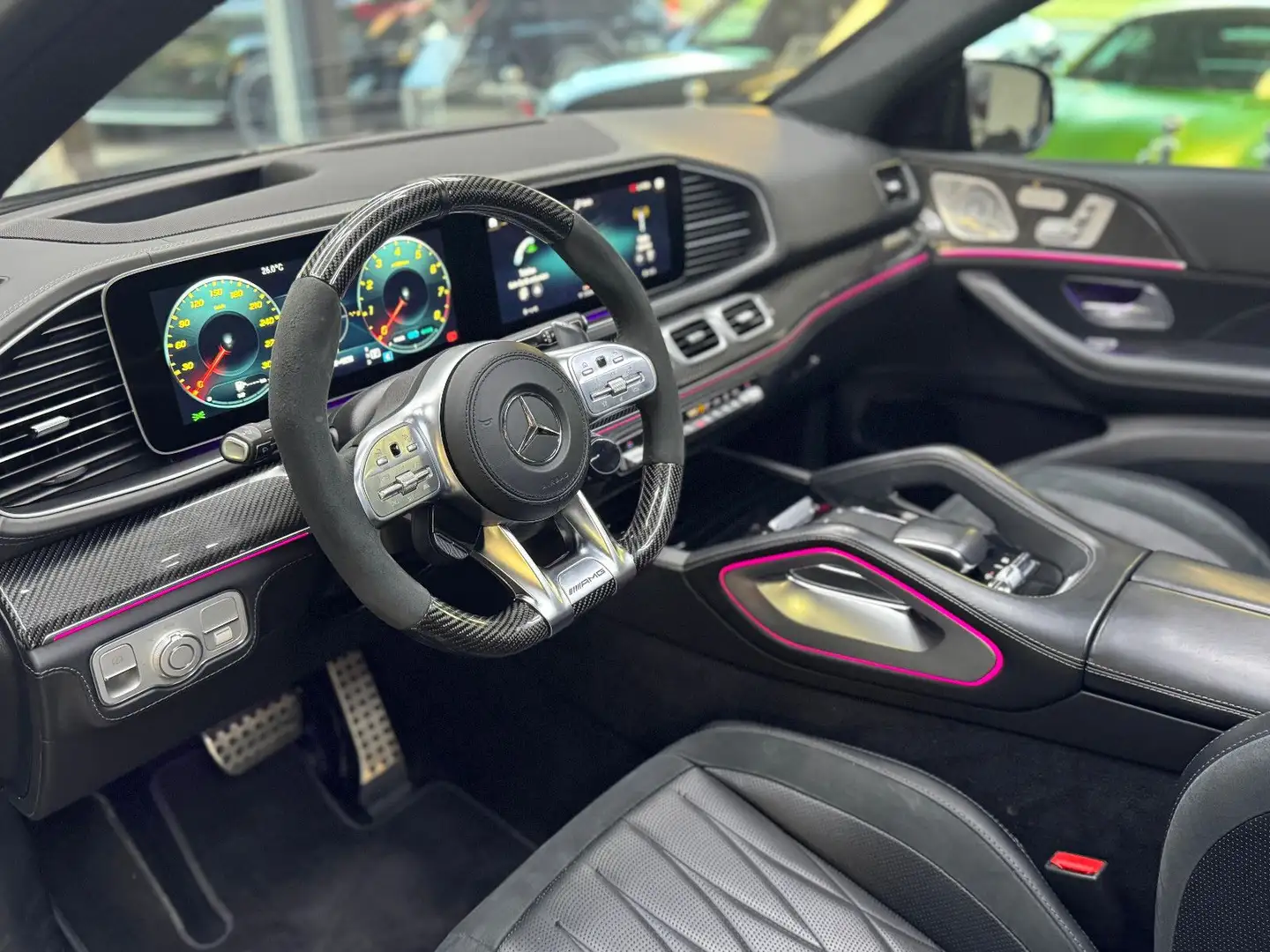 Mercedes-Benz GLE 63 AMG GLE 63 S AMG 4Matic+ Coupe/CARBON/HUD/PANO Schwarz - 2