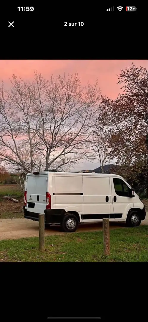 Peugeot Boxer 2.2 HDi H1L1 aménagé en van - 2