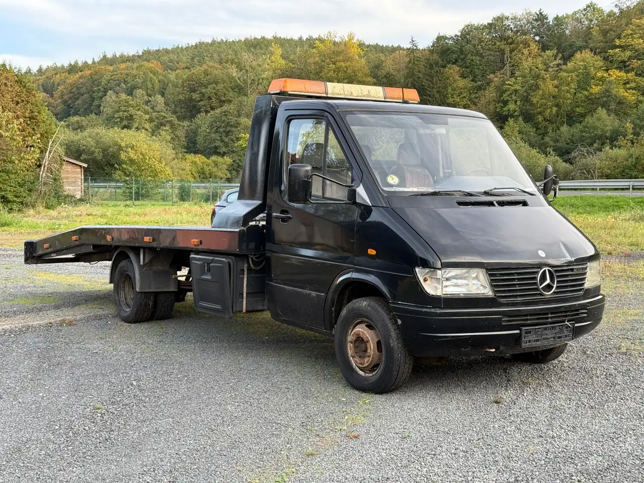 Mercedes-Benz Sprinter 412 D Abschleppwagen Klima 3-Sitzer, foto 4