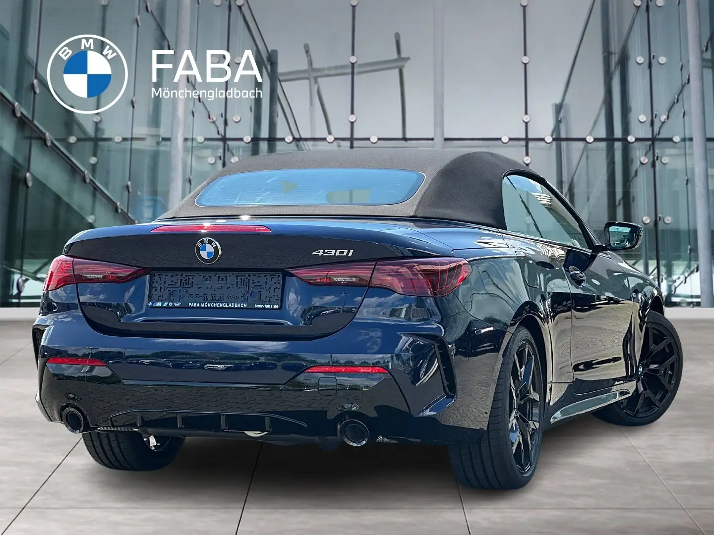 BMW 430 i xDrive Cabrio M Sportpaket HK HiFi DAB LED Blau - 2