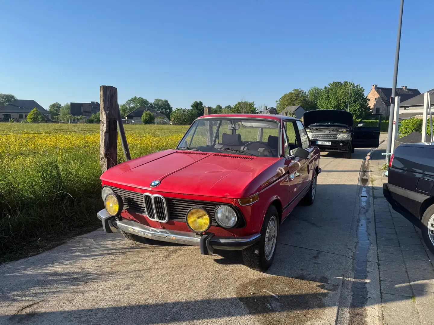 BMW 2002 Rood - 1