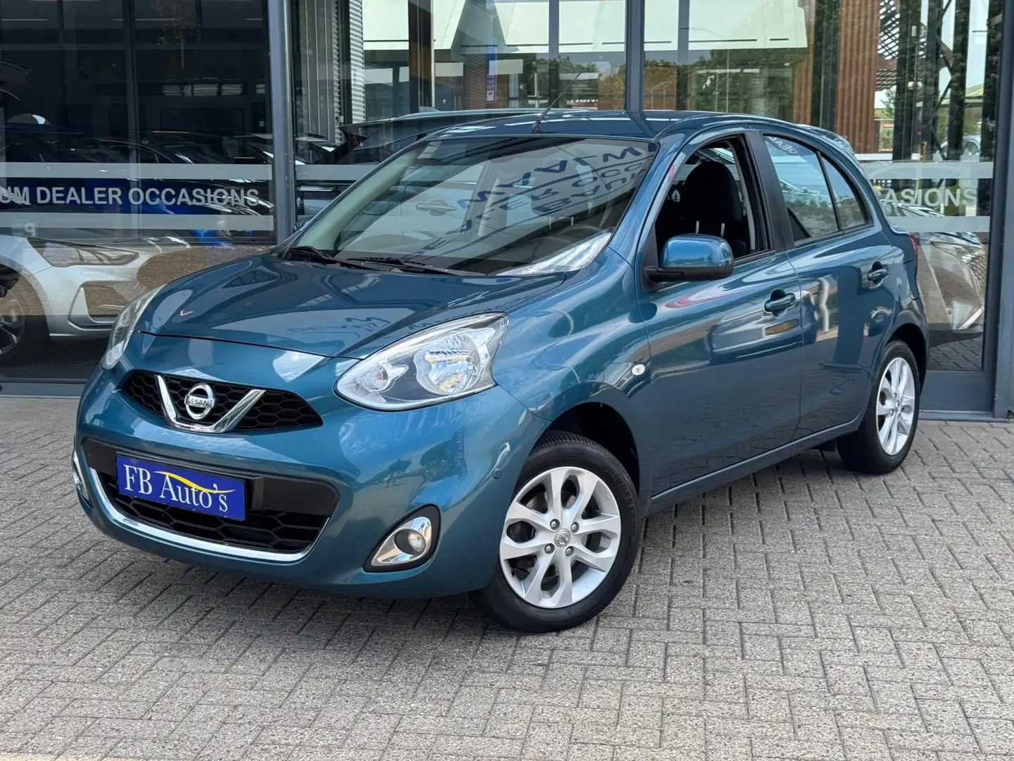 Nissan Micra 1.2 Acenta Airco Lmv Navi Albastru - 1