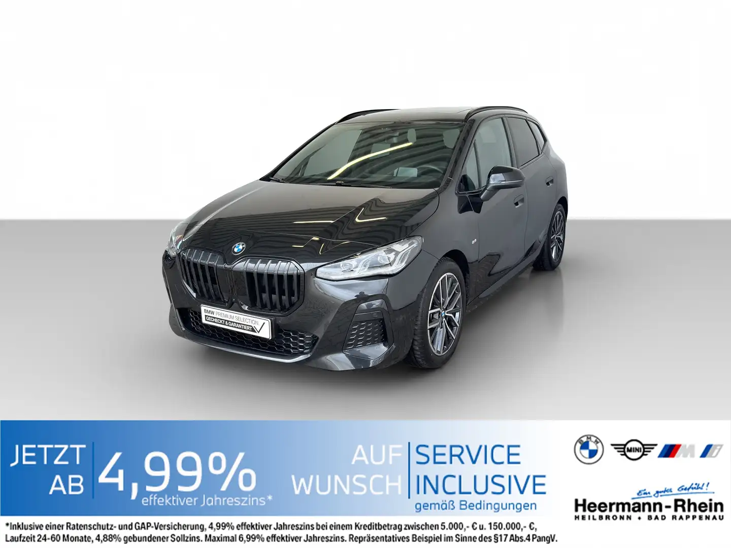 BMW 223 iA Active Tourer M Sport LiveCock.HUD.LED.GSD Negro - 2