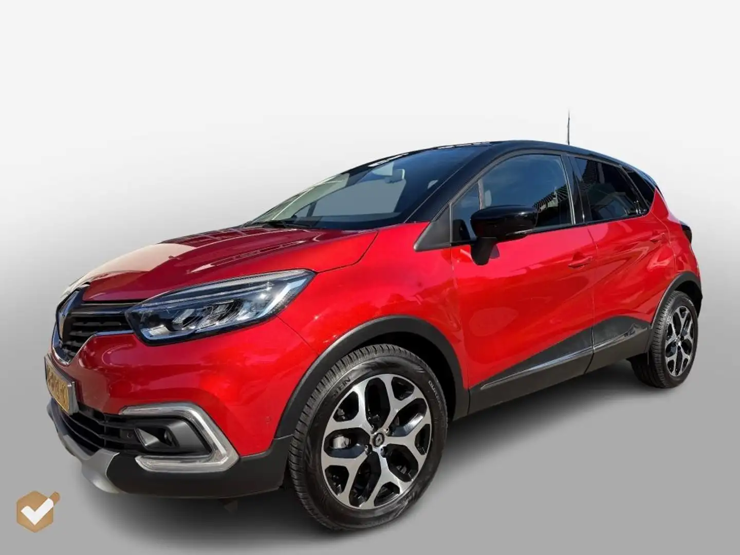 Renault Captur 1.3 TCe Intens Automaat NL-Auto *Geen Afl. kosten* Rood - 2