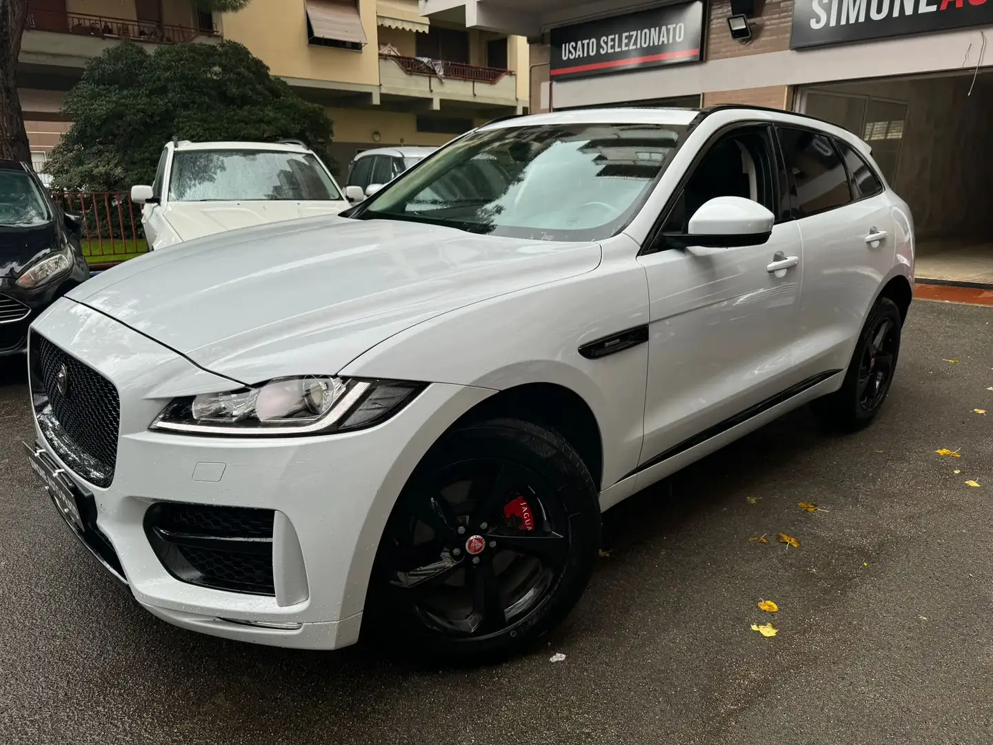 Jaguar F-Pace Jaguar F-Pace 2.0 D 180 CV AWD Portfolio Blanc - 2