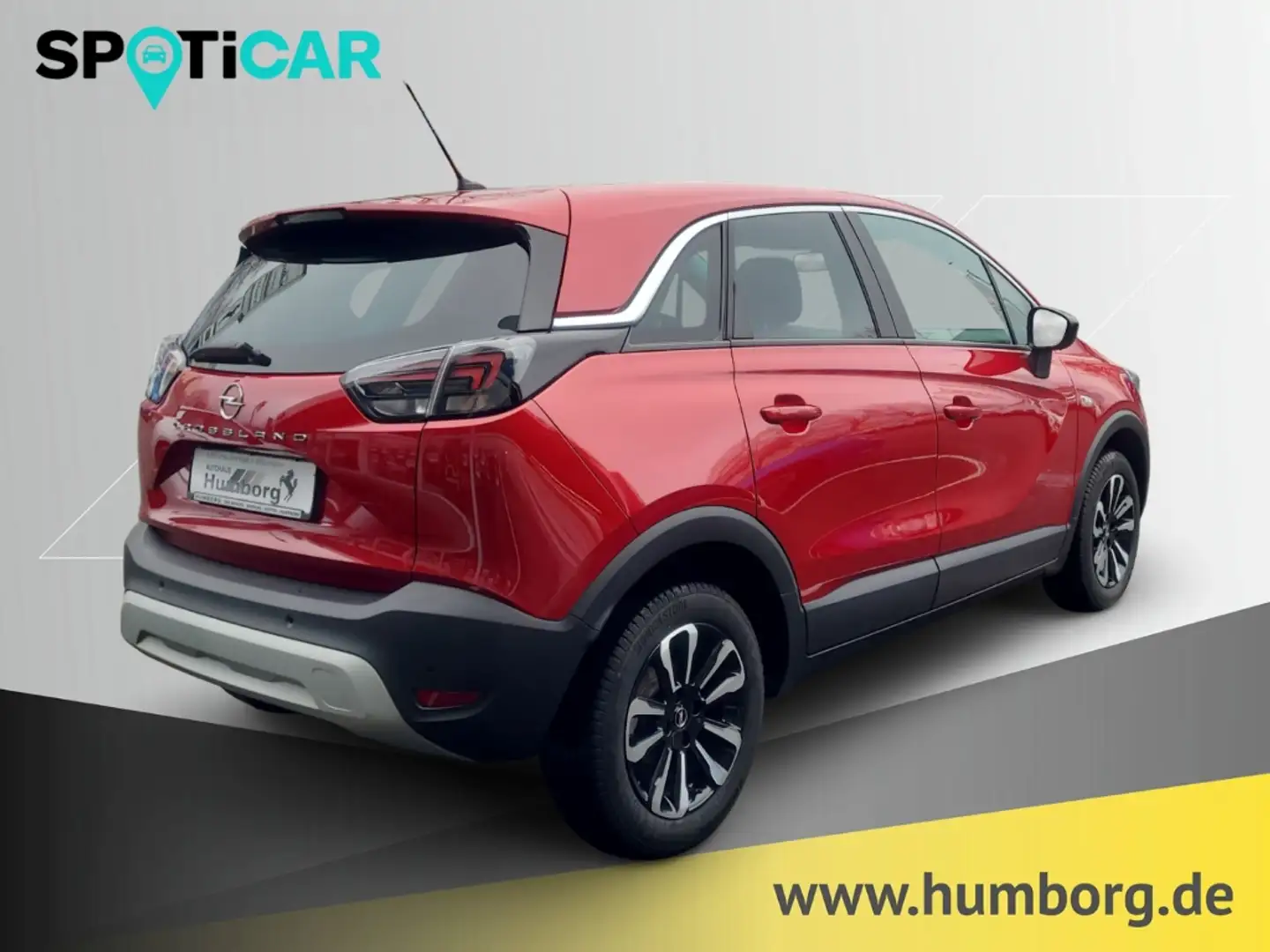 Opel Crossland Elegance 1.2 Turbo Navi LED Apple CarPlay Android Rot - 2