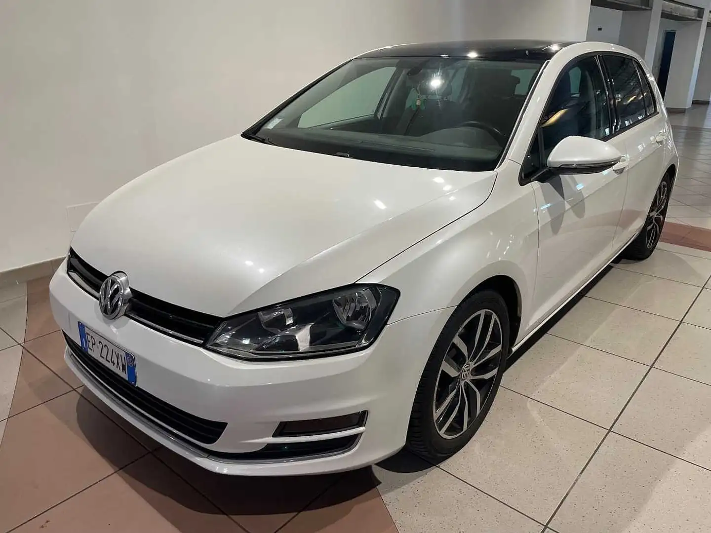 Volkswagen Golf 7ª serie 1.4 TSI 140 CV 5p. Highline BlueMotion Te Blanc - 1