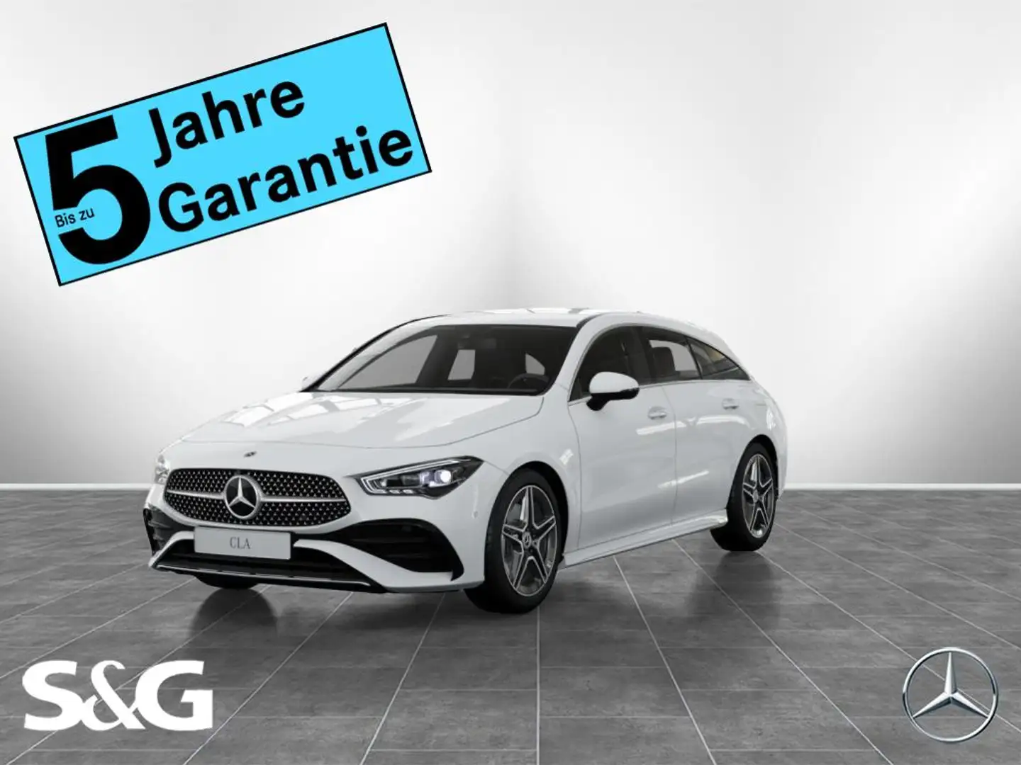 Mercedes-Benz CLA 200 AMG MBUX+M-LED+360°+Distr Weiß - 1