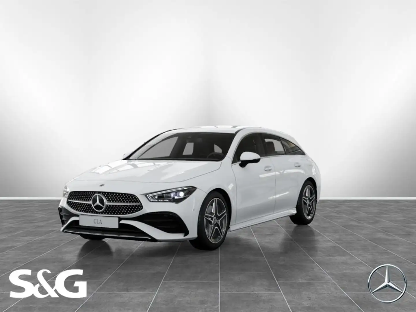 Mercedes-Benz CLA 200 AMG MBUX+M-LED+360°+Distr Weiß - 1