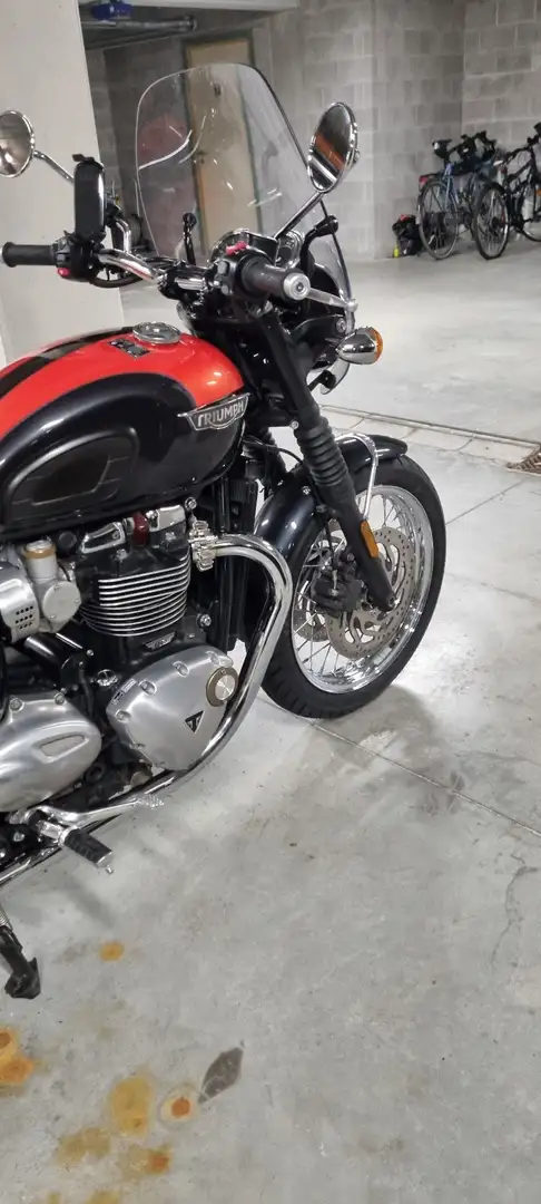 Triumph Bonneville T120 Portocaliu - 1