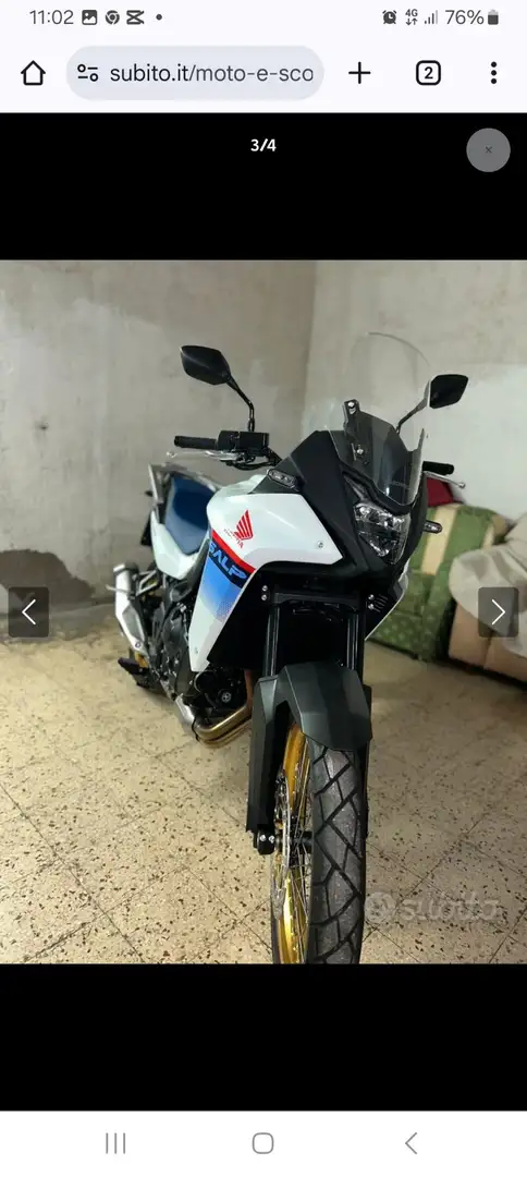 Honda Transalp XL Blanco - 2