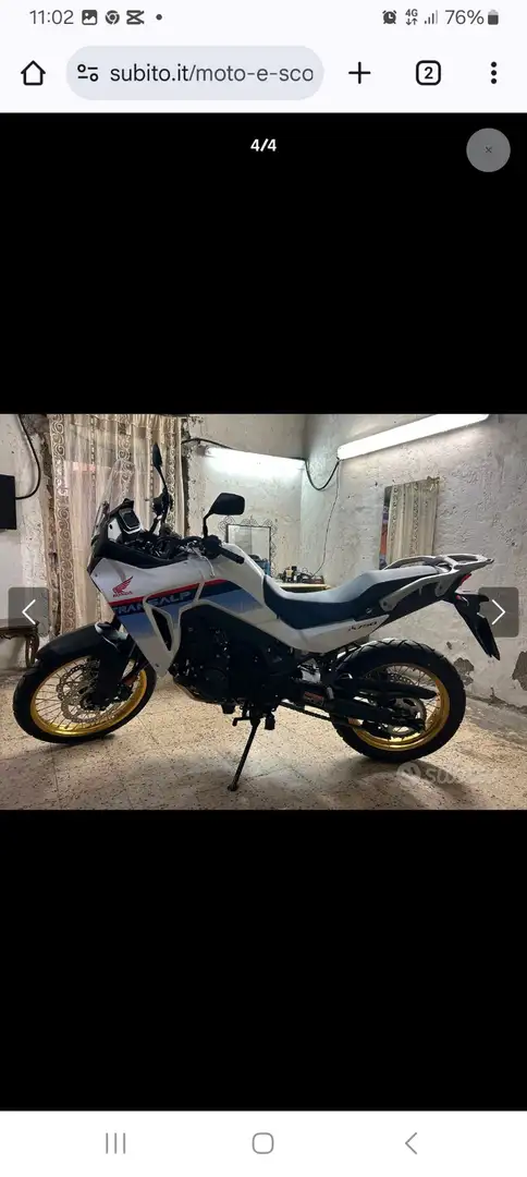Honda Transalp XL Blanco - 1