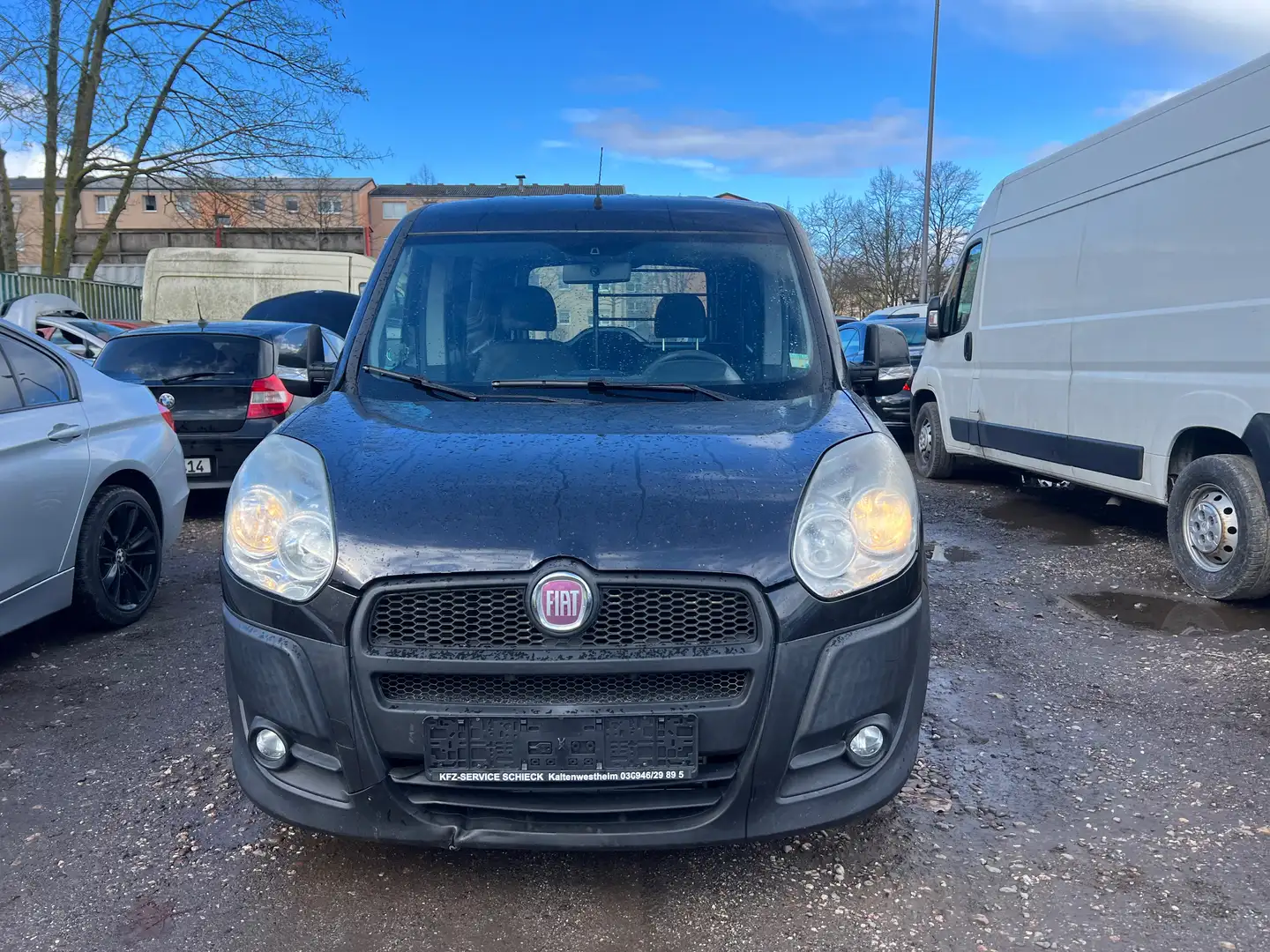 Fiat Doblo SX Maxi Kasten Schwarz - 1