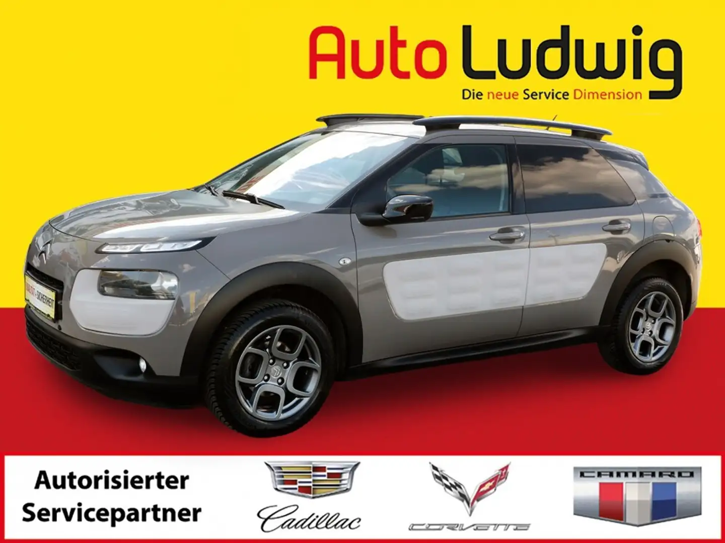 Citroen C4 Cactus 1,2 VTI82 Shine*NAVI*PDC*R-KAMERA*SHZ*TEMPOMAT* Grau - 1