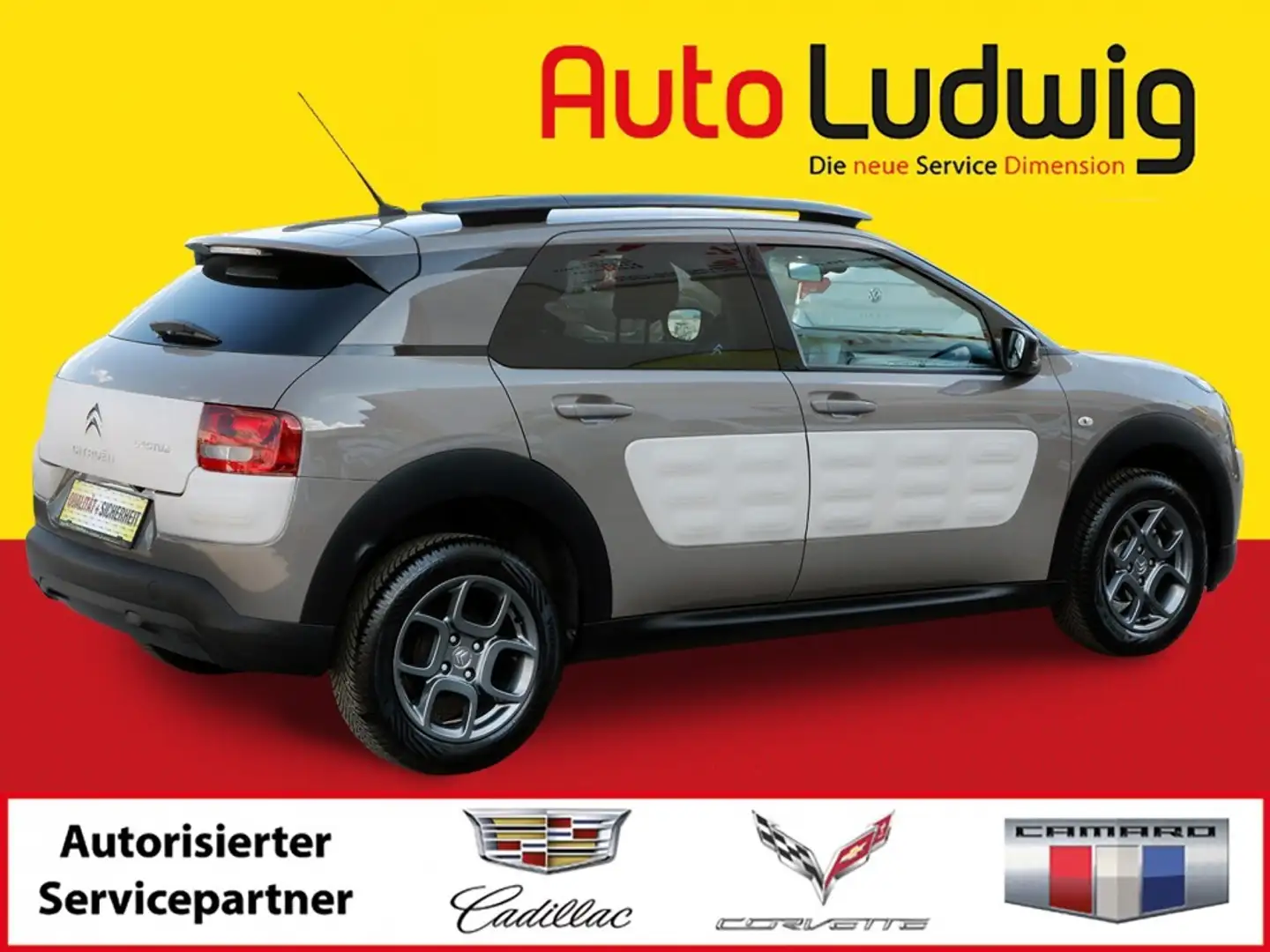 Citroen C4 Cactus 1,2 VTI82 Shine*NAVI*PDC*R-KAMERA*SHZ*TEMPOMAT* Grau - 2