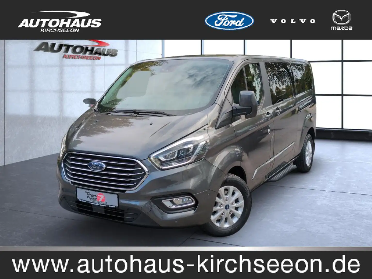 Ford Tourneo Custom 2.0 TDCI 320 L2 Titanium X Klima ZV Grau - 1