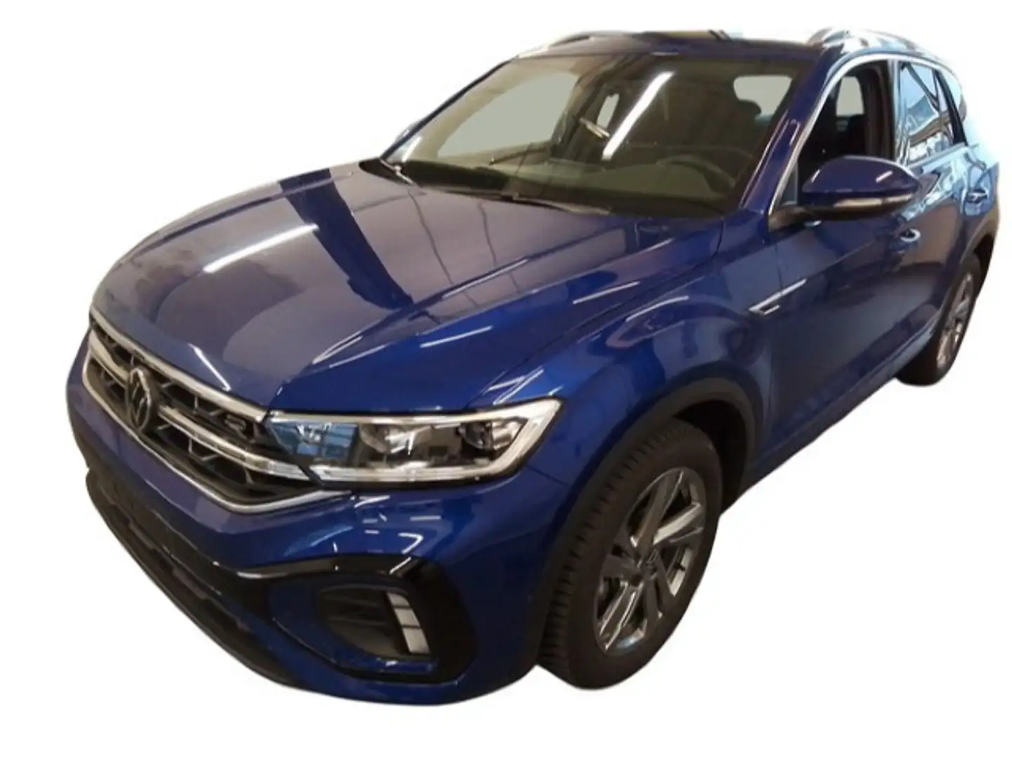 Volkswagen T-Roc 2.0 TDI R-LINE NAVI AHK KAMERA Blau - 2