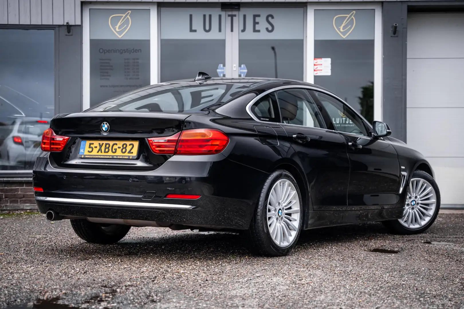 BMW 420 4-serie Gran Coupé 420i Luxury I Org.NL I Leder I Noir - 2