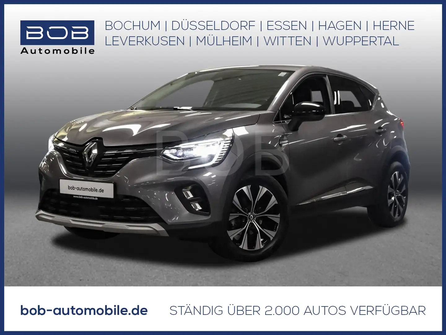 Renault Captur TECHNO TCe 140 EDC NAVI SHZ PDC KLIMA BT ZV Grau - 1