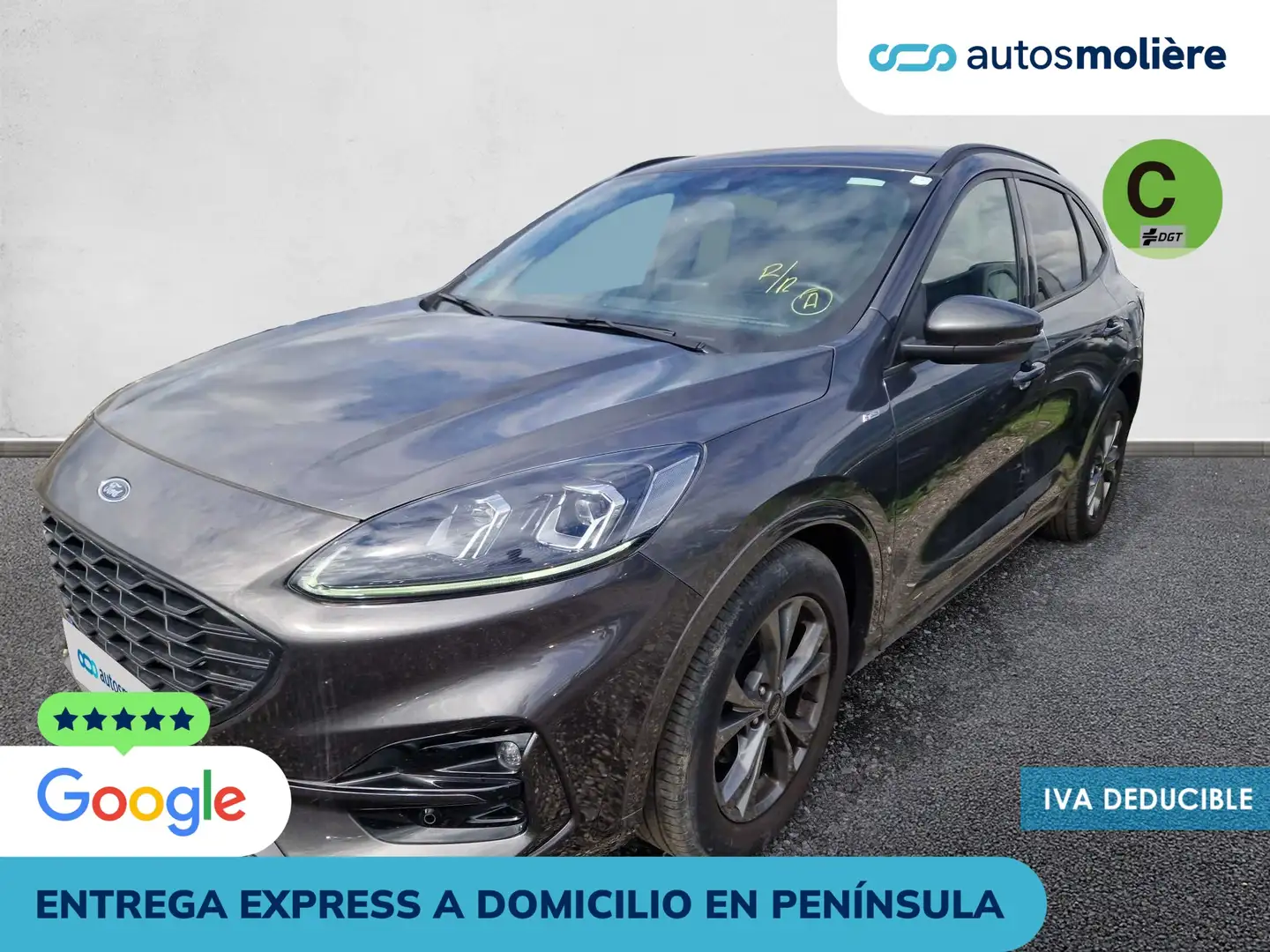 Ford Kuga 1.5 EcoBlue ST-Line FWD 120 Aut. Gris - 1