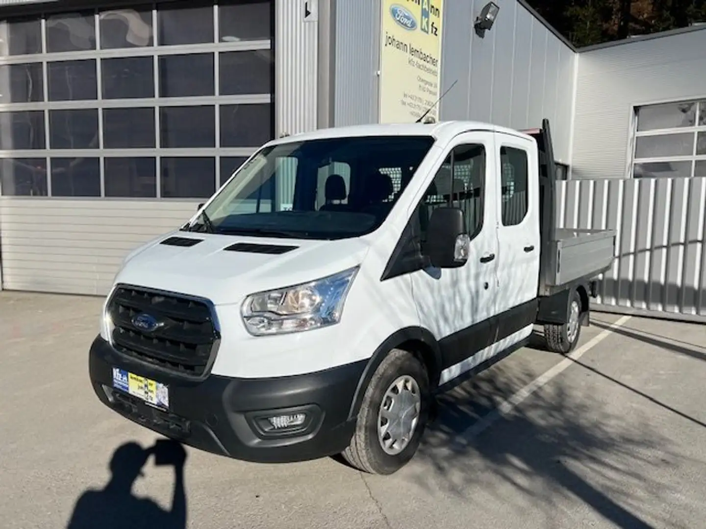 Ford Transit 350 L2 Doppelkabine Trend Weiß - 1