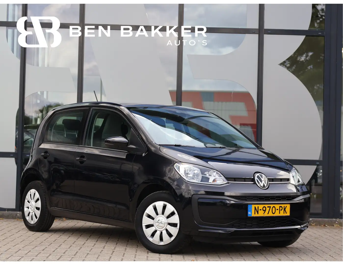 Volkswagen up! 1.0 5-deurs *Airco*DAB*APP Connect*BTW* Noir - 1