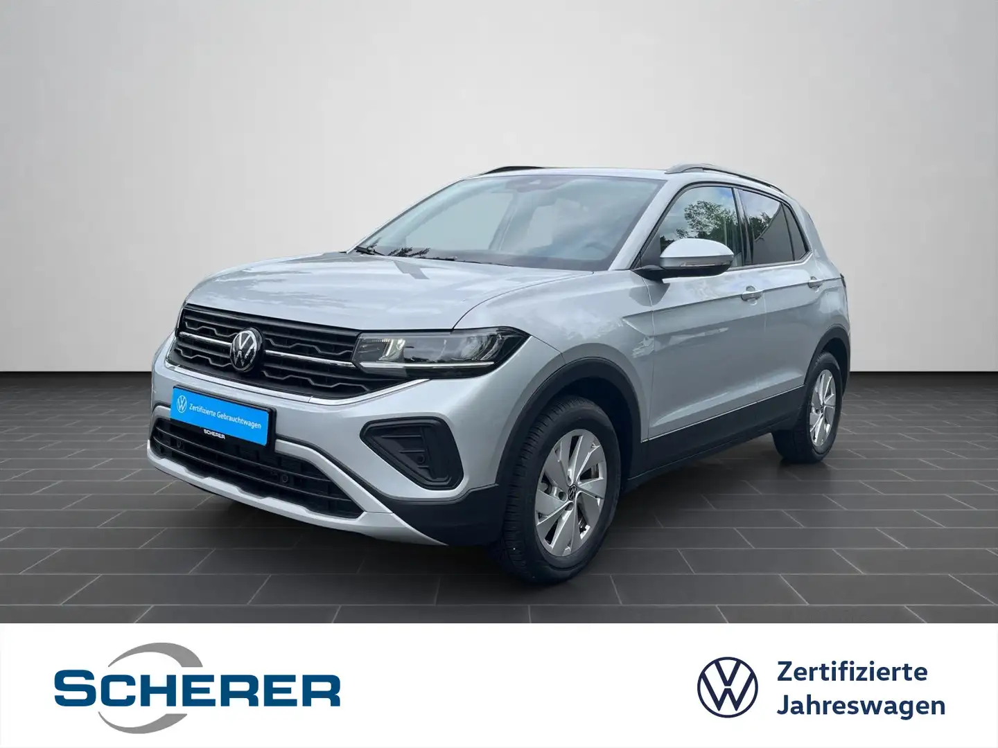 Volkswagen T-Cross Life 1.0 TSI, NAVI, SHZ, IQ.DRIVE, LED, Silber - 1