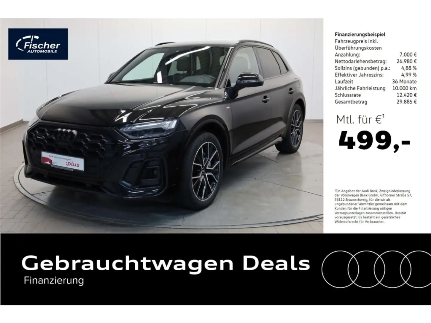 Audi Q5 50 TFSI e quattro S line Negro - 1
