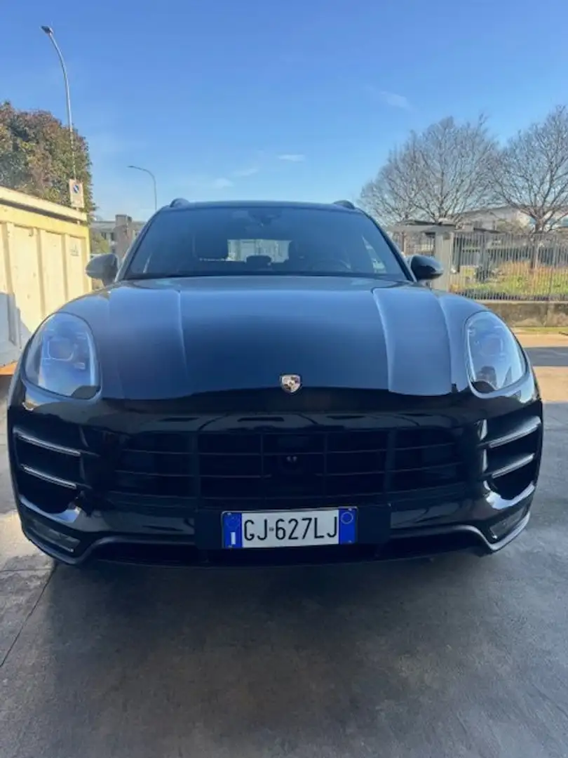 Porsche Macan Macan I 2014 3.6 Turbo 400cv pdk Nero - 1