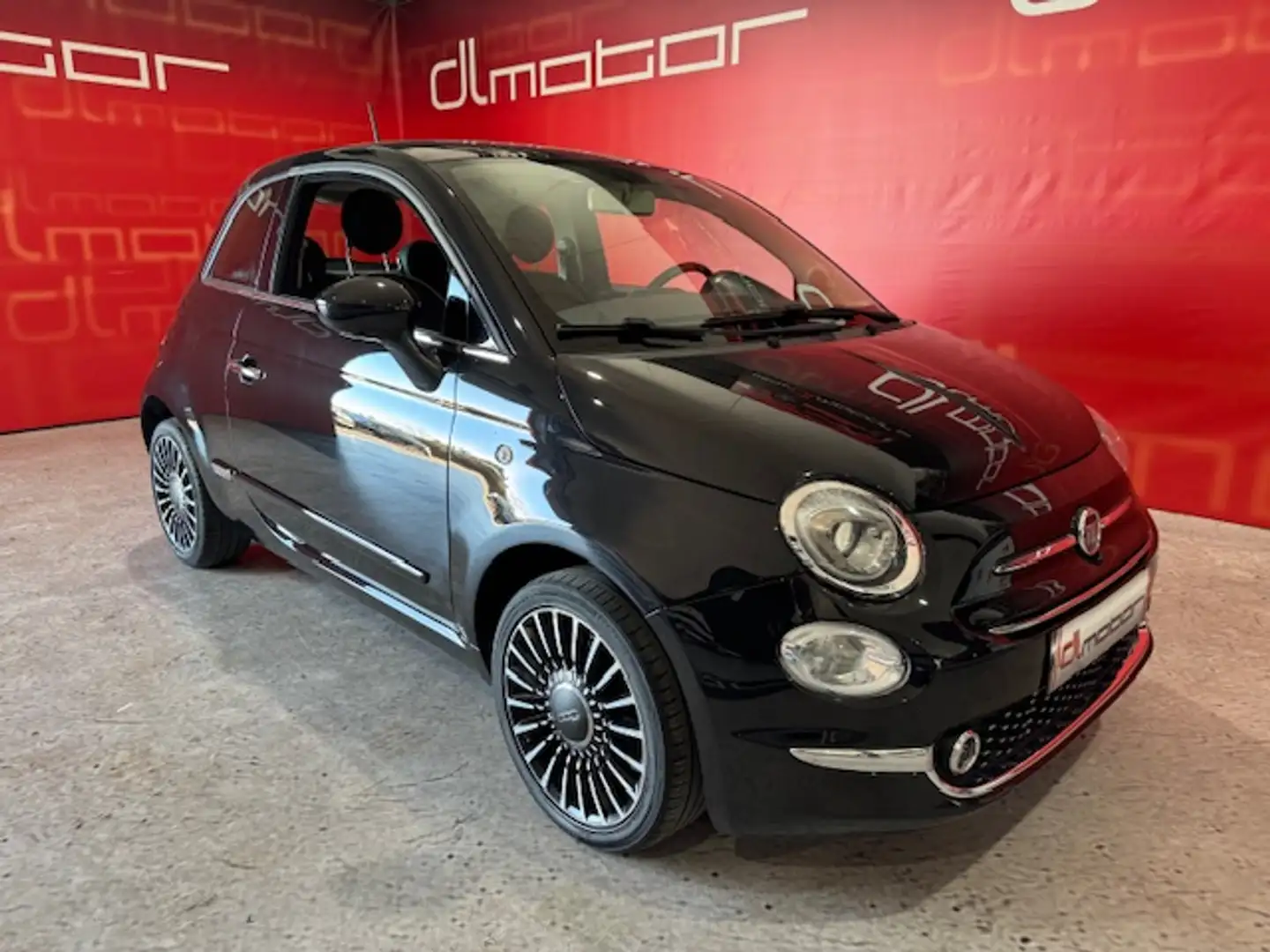 Fiat 500 1.2 Lounge Negro - 1