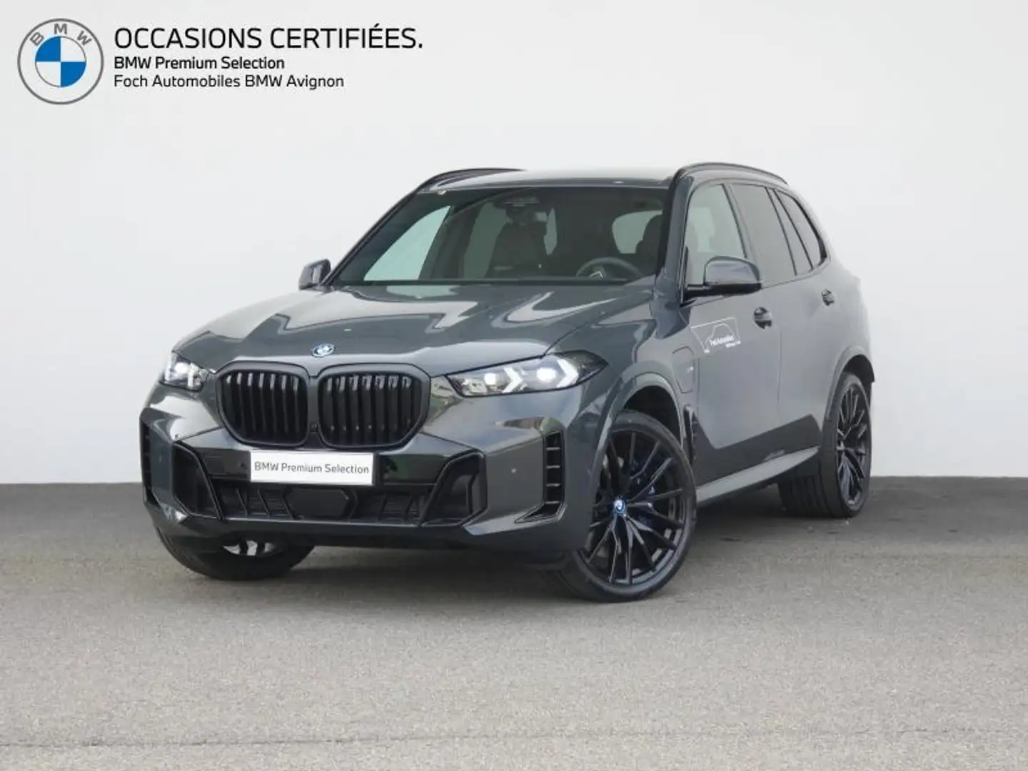 BMW X5 xDrive50e 489ch M Sport Gris - 1