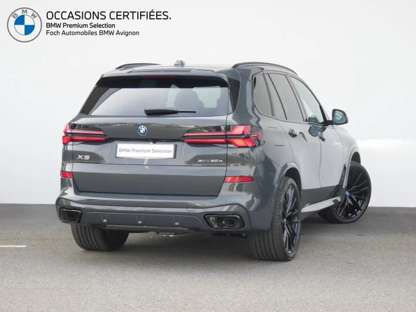 BMW X5 xDrive50e 489ch M Sport Gris - 2