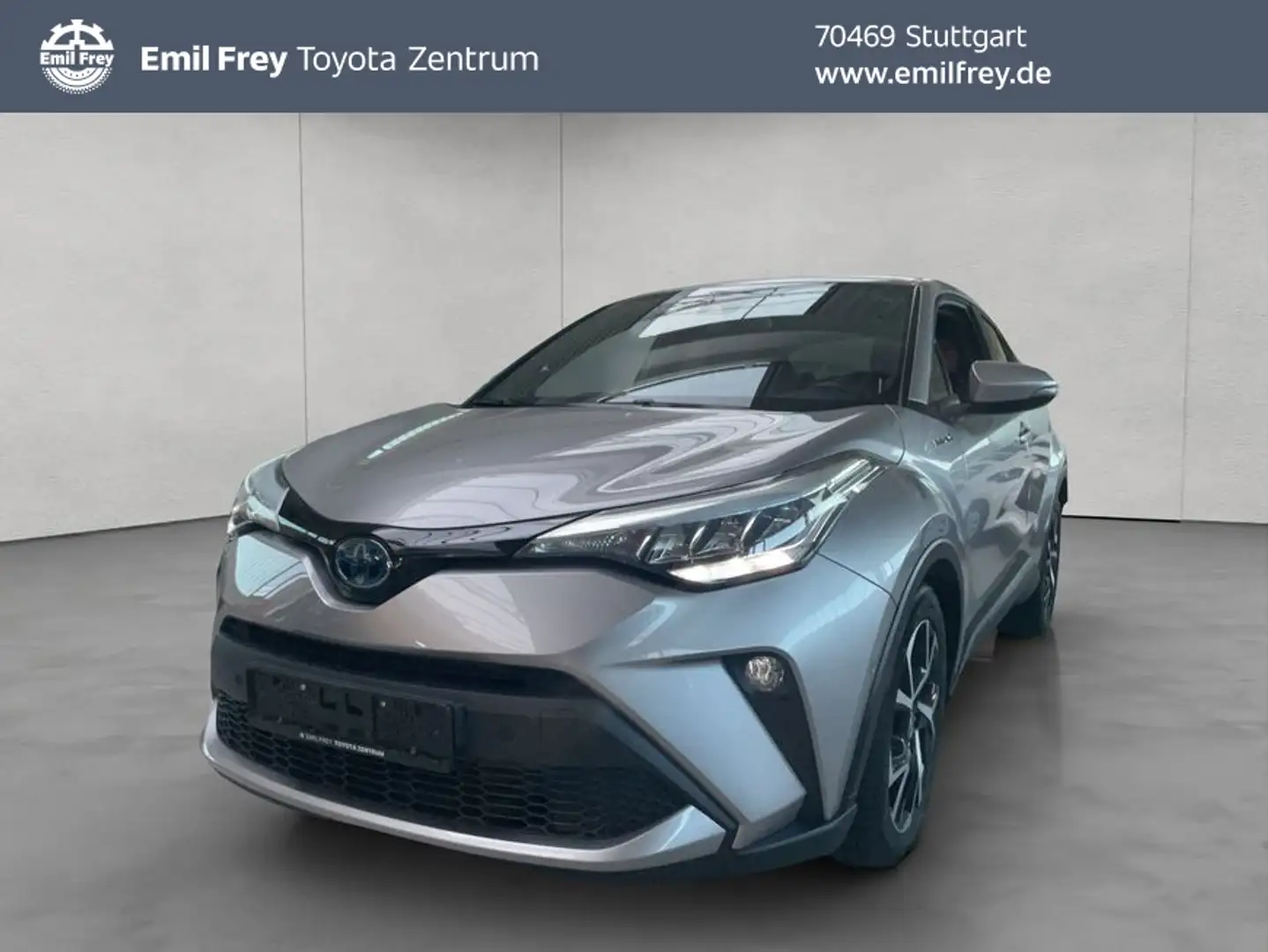 Toyota C-HR Hybrid Team D /LED/Rückkf./Apple+Android Zilver - 1