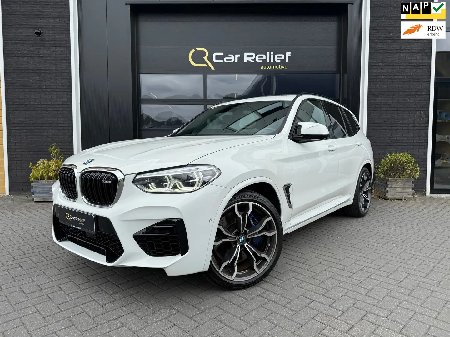 BMW X3 M | Panoramadak | Memory-seats | HuD | Carbon | Spor Blanc - 1