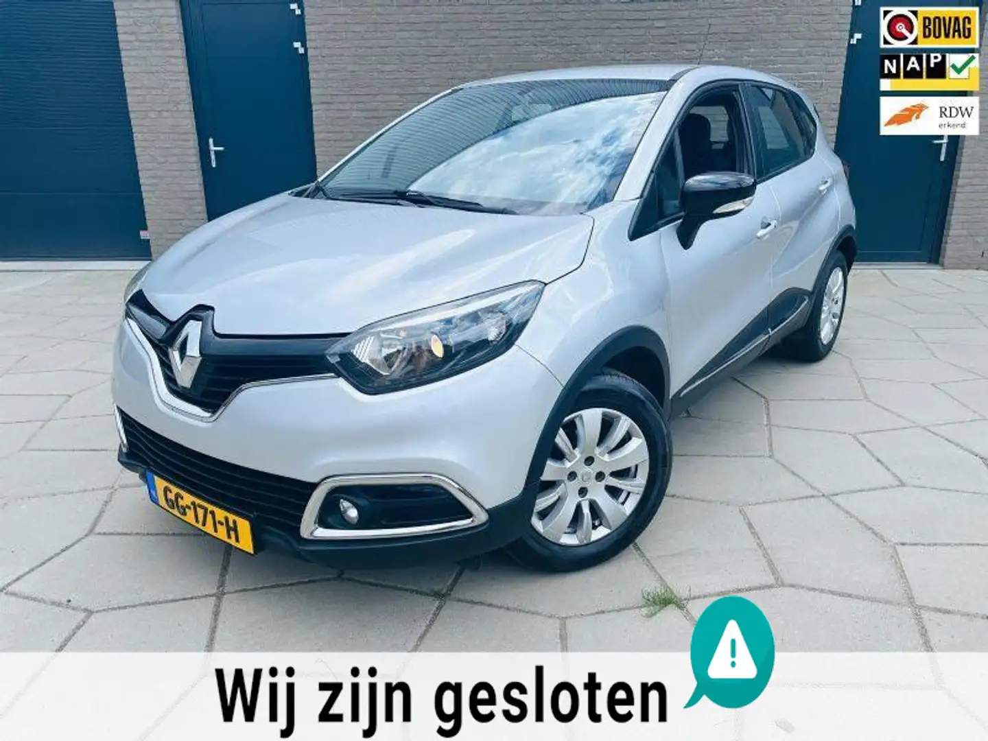 Renault Captur 0.9 TCe Expression|AIRCO|HOGE Instap|Trekhaak|10 S Gris - 1