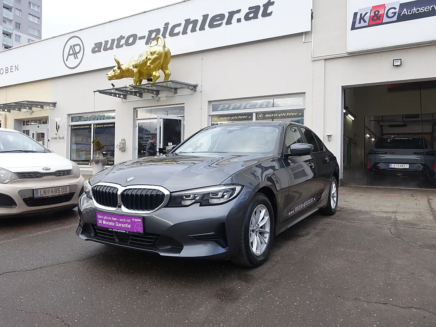 BMW 320 d 48 V Mild-Hybrid-Technologie Aut. Grau - 1