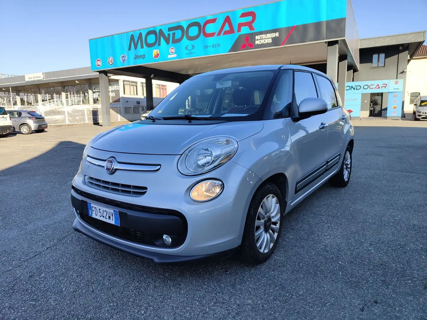 Fiat 500L 500L 1.4 T-Jet 120 CV GPL Pop Star Zilver - 1
