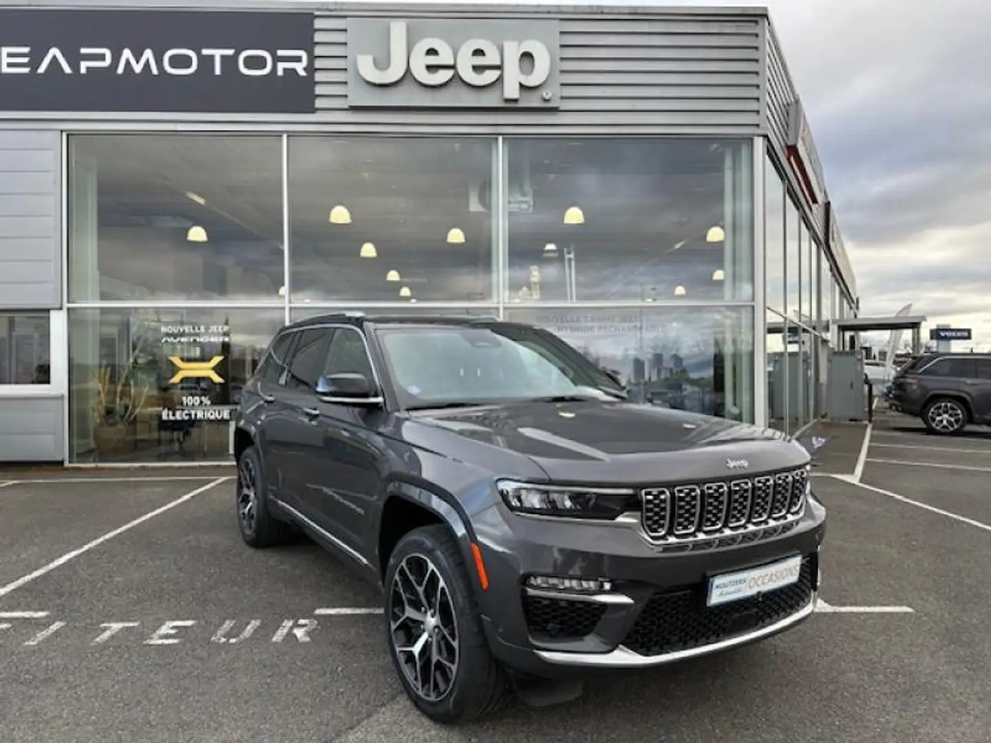 Jeep Grand Cherokee 2.0 T 380ch 4xe Summit Reserve Quadra-Trac II BVA8 Gris - 1