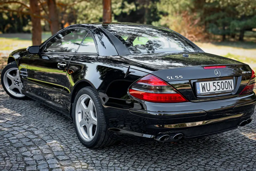 Mercedes-Benz SL 55 AMG 2005 из Европы — купить под ключ