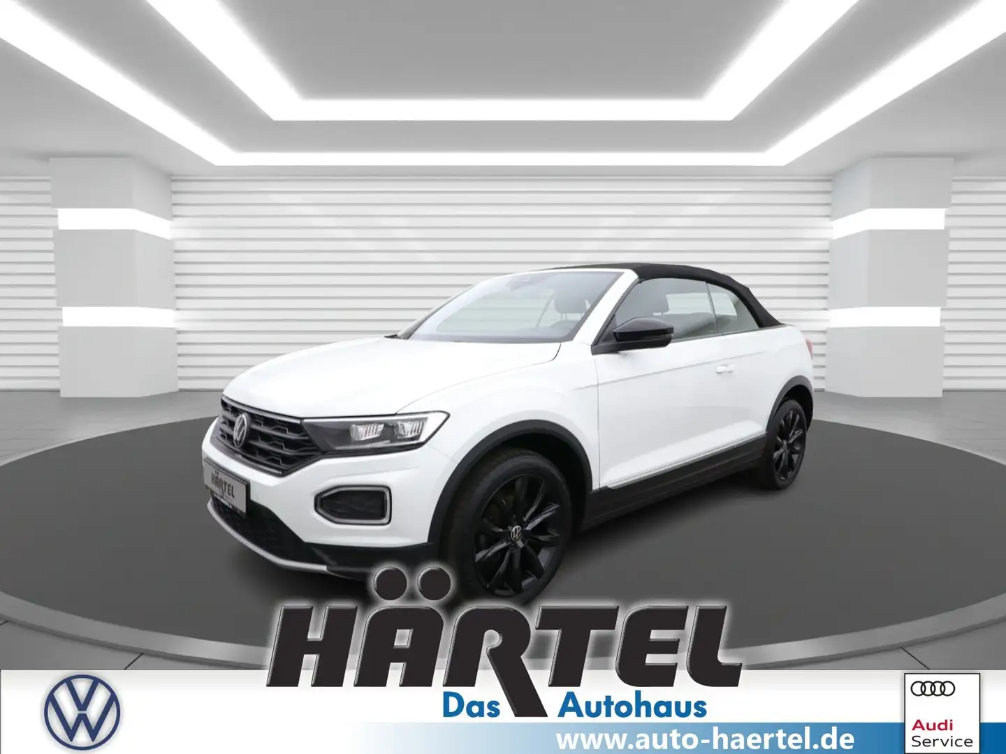 Volkswagen T-Roc CABRIOLET STYLE BLACK STYLE 1.5 TSI Navi LED Weiß - 1