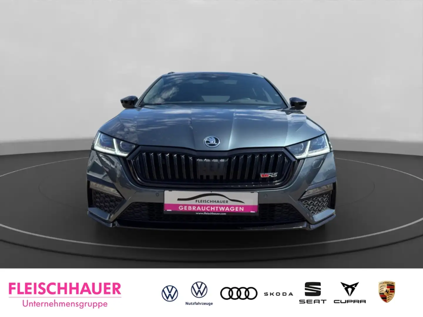 Skoda Octavia Combi RS HUD El. Panodach Navi VC LED Kurvenlicht Grau - 2