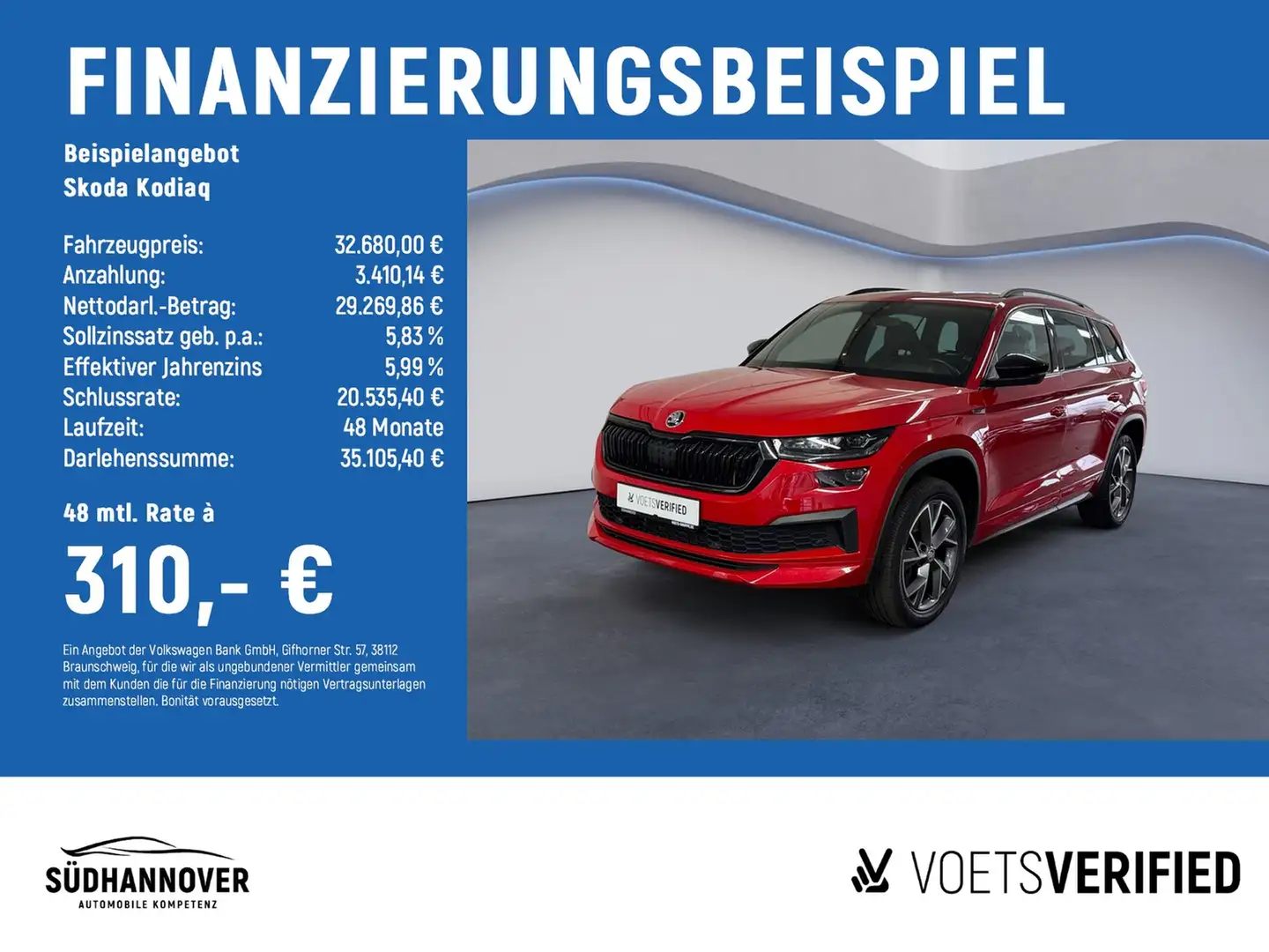 Skoda Kodiaq Sportline 2.0 TDI DSG 4x4 AHK+PANO+STANDH Rouge - 2