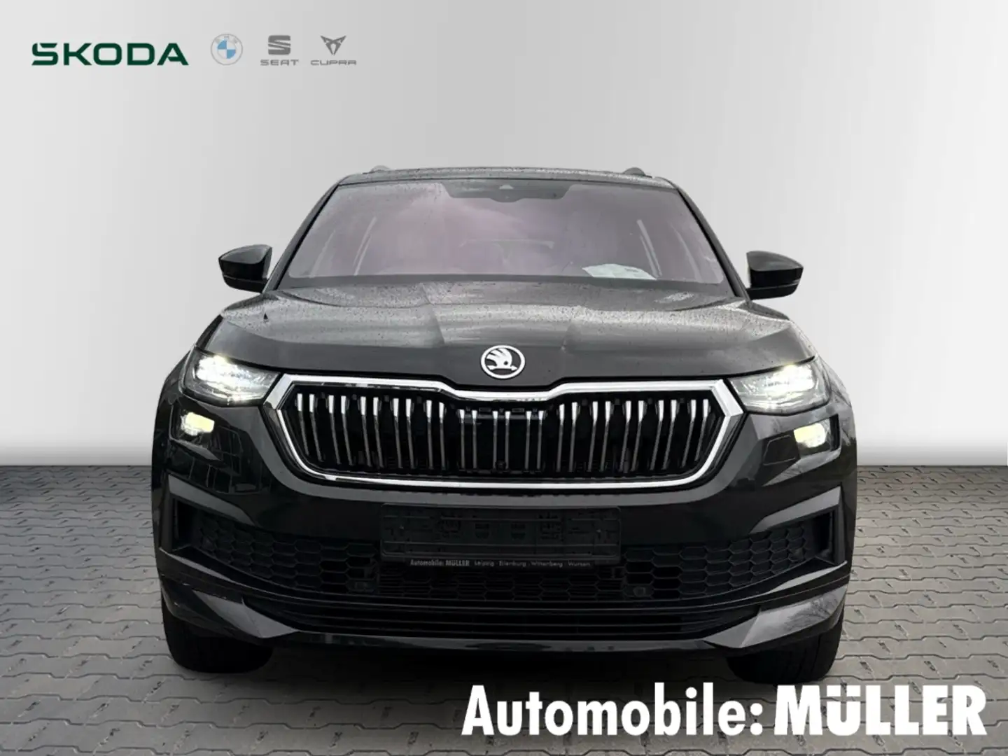 Skoda Kodiaq 2.0 TSI L&K 4x4 OPF (EURO 6d) AHK El. Panodach Nav Schwarz - 2