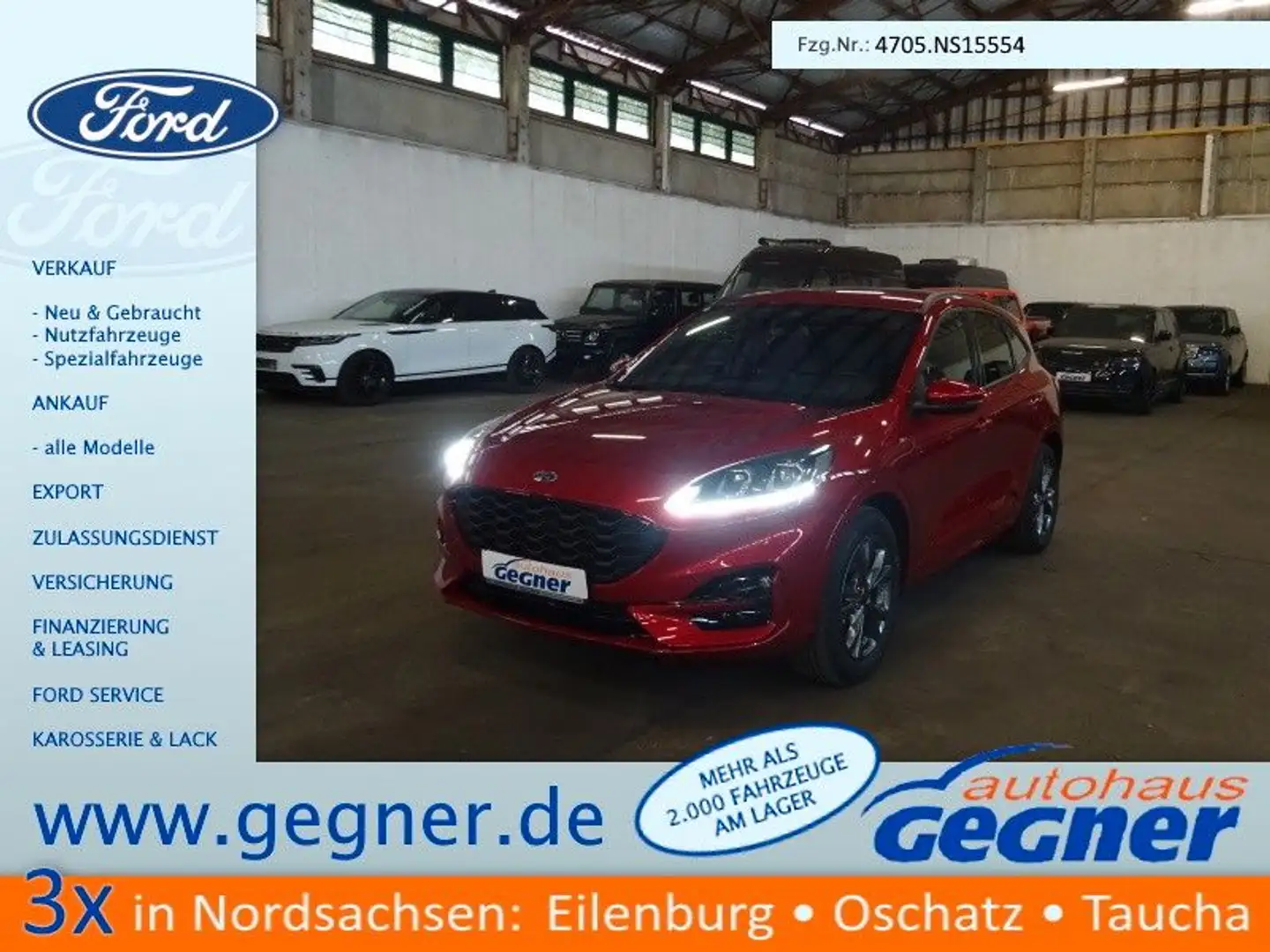Ford Kuga ST-Line 1.5L EcoBlue Autom WiPa HeadUp Rot - 1