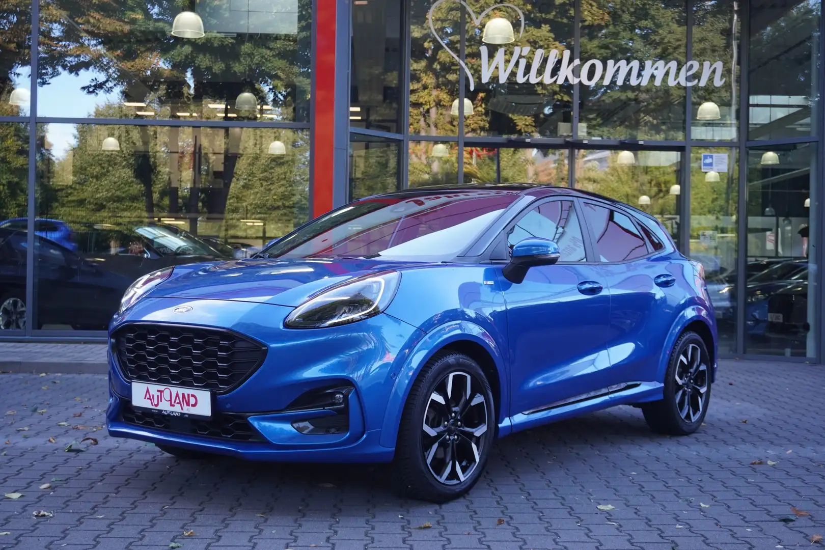 Ford Puma 1.0 M-Hybrid ST-Line LED Navi Totwinkel USB Bleu - 2