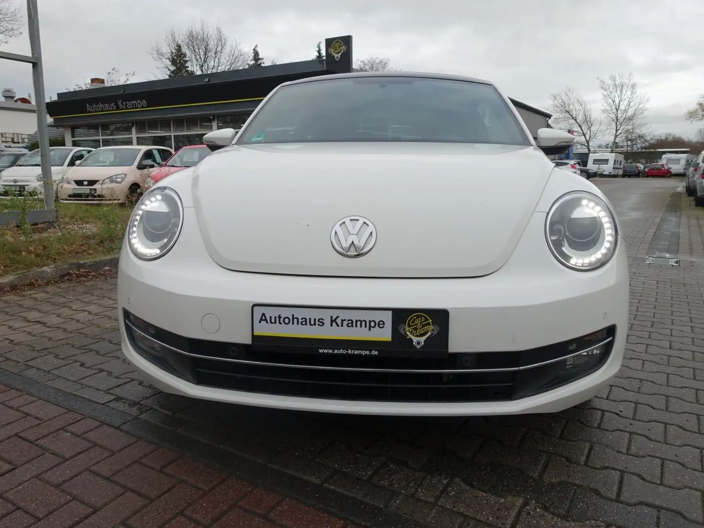 Volkswagen Beetle 1,4 Design Panorama Klima Blanc - 2